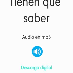 Tienen que saber | Audio en mp3