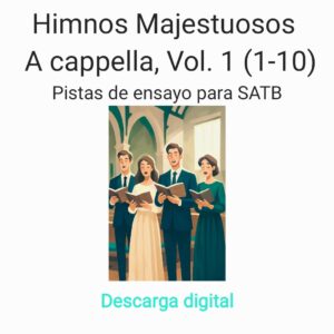 Himnos Majestuosos | A cappella, Vol. 1 (1 -10) | Pistas de ensayo para SATB
